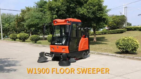 China Supplier Industrial Factory School Parking Lot Warehouse Commercial Cleaning Machine Floor Road Street Vacuum Sweeper